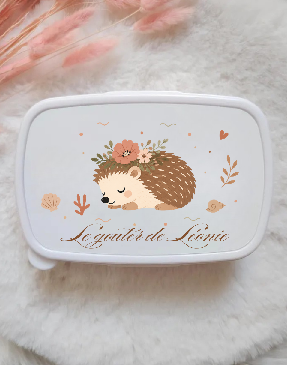 Boîte à goûter – Animaux de la forêt