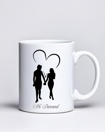 Mug couple- Main dans la main