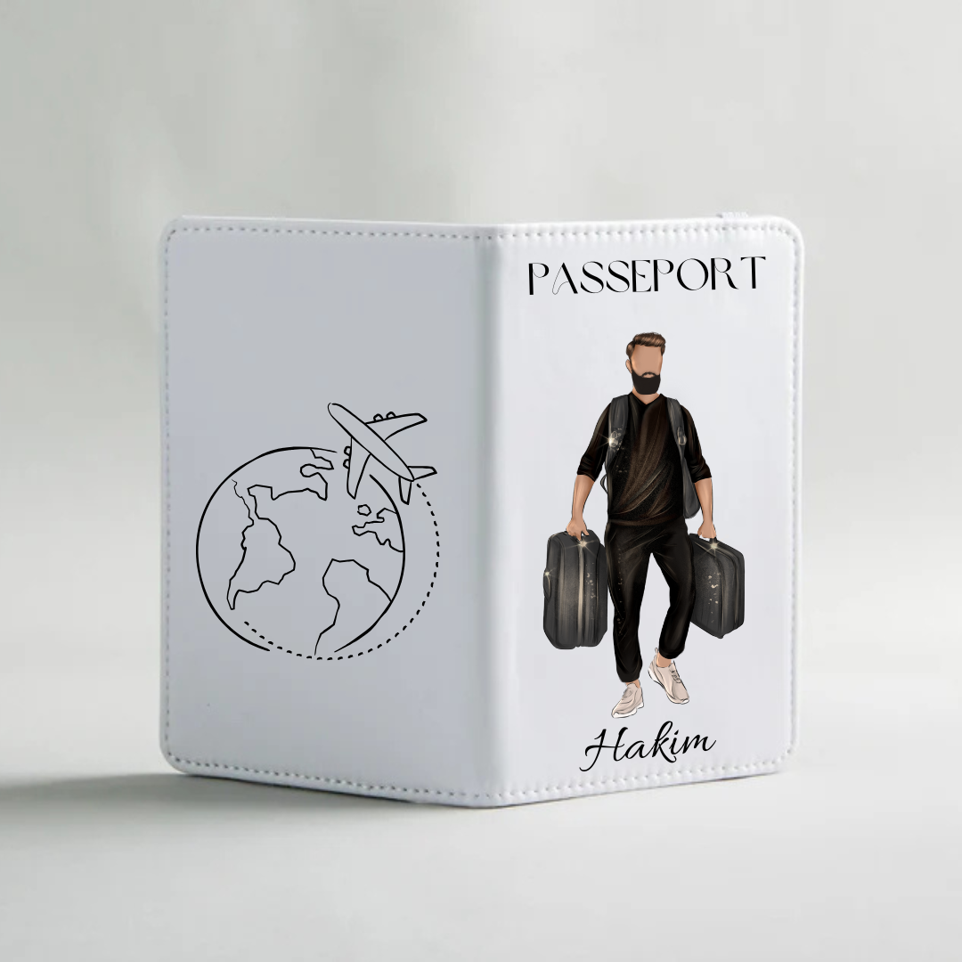 Protège-passeport adulte – Voyageur moderne