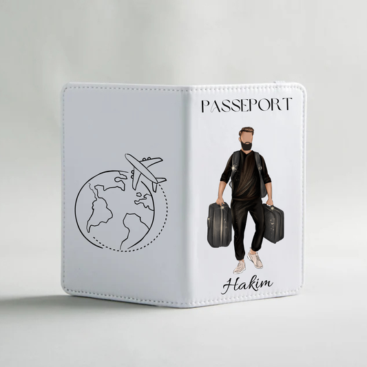 Protège-passeport adulte – Voyageur moderne