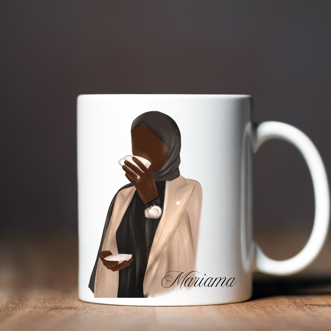 Mug femme café