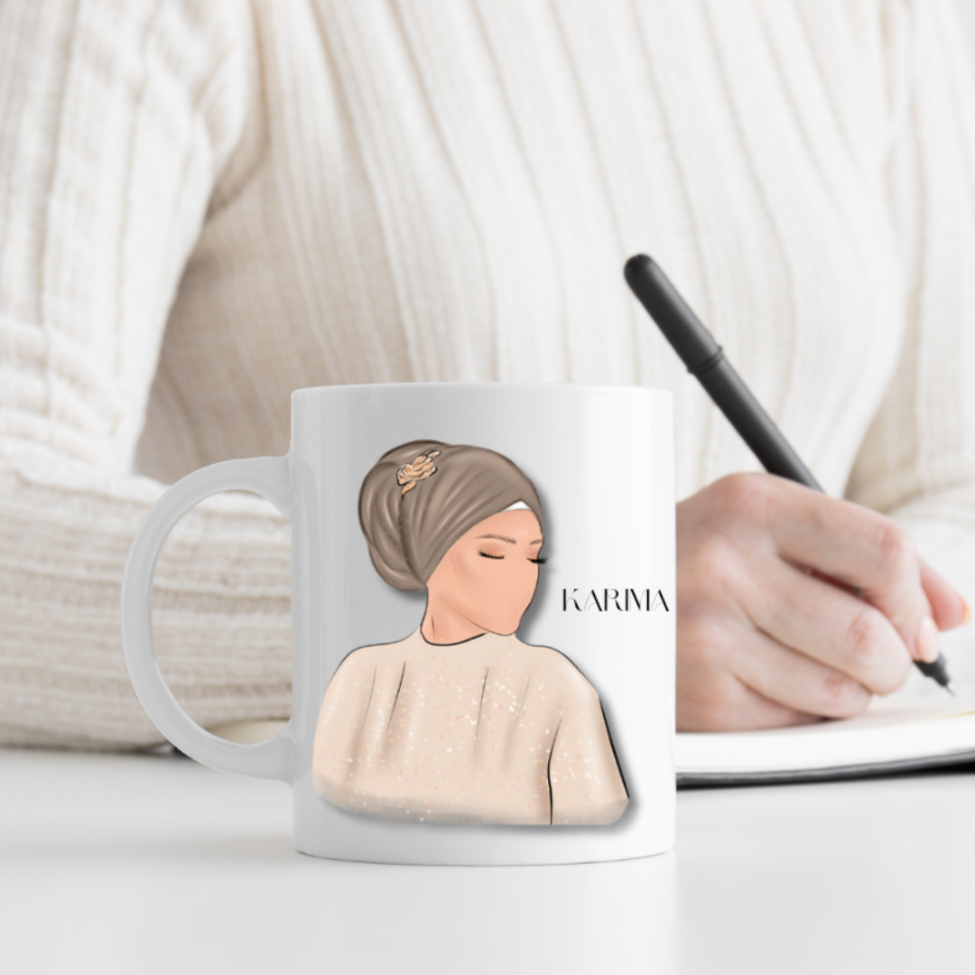 Mug femme turban