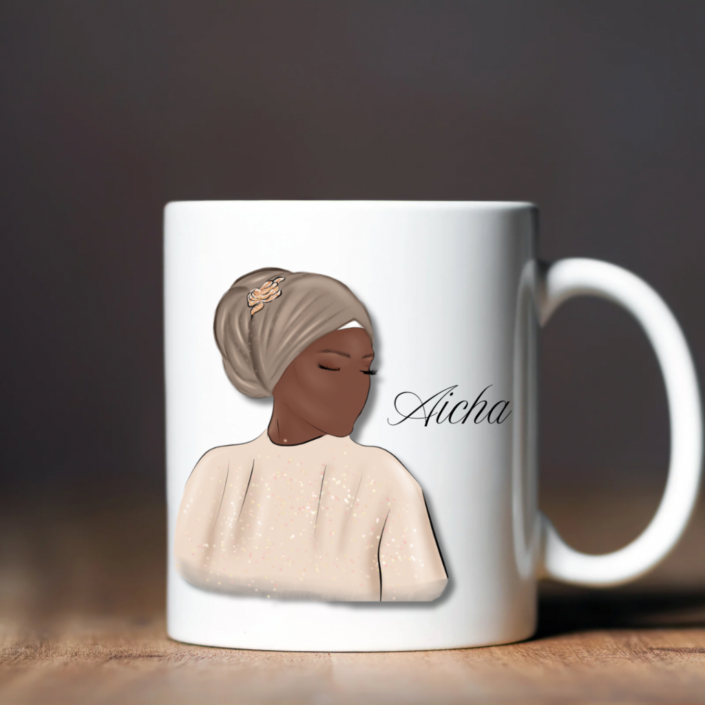 Mug femme turban